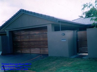 Timber Garage Door 0012